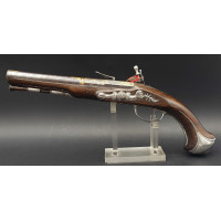 Armes de Poing PISTOLET A SILEX OFFICIER EPOQUE LOUIS XV  PAR PUIFORCAT A PARIS 1756-1775 - FRANCE XVIIIè {PRODUCT_REFERENCE} - 