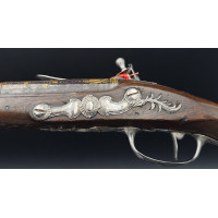 Armes de Poing PISTOLET A SILEX OFFICIER EPOQUE LOUIS XV  PAR PUIFORCAT A PARIS 1756-1775 - FRANCE XVIIIè {PRODUCT_REFERENCE} - 