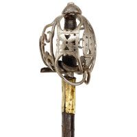 Armes Blanches FORTE EPEE DE CAVALERIE BROADSWORD DE LA GENDARMERIE ÉCOSSAISES DU ROI VERS 1730 - FRANCE ANCIENNE MONARCHIE {PRO