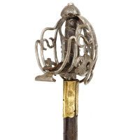 Armes Blanches FORTE EPEE DE CAVALERIE BROADSWORD DE LA GENDARMERIE ÉCOSSAISES DU ROI VERS 1730 - FRANCE ANCIENNE MONARCHIE {PRO