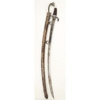 Armes Blanches SABRE D'OFFICIER DE CAVALERIE LEGERE EN ARGENT  HUSSARD CHARGEANT - FRANCE DIRECTOIRE CONSULAT {PRODUCT_REFERENCE