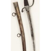 Armes Blanches SABRE D'OFFICIER DE CAVALERIE LEGERE EN ARGENT  HUSSARD CHARGEANT - FRANCE DIRECTOIRE CONSULAT {PRODUCT_REFERENCE