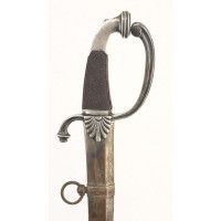 Armes Blanches SABRE D'OFFICIER DE CAVALERIE LEGERE EN ARGENT  HUSSARD CHARGEANT - FRANCE DIRECTOIRE CONSULAT {PRODUCT_REFERENCE