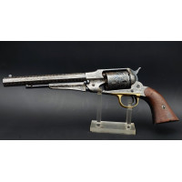 Armes de Poing REVOLVER CIVIL WAR REMINGTON 1858 NEW MODEL 1863 CONVERSSION CALIBRE 46 RF  GRAVURES MEXIQUE   -  USA XIXè {PRODU