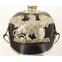 Militaria CASQUE A POINTE DU 109è REGIMENT D'INFANTERIE DU GRAND-DUCHE DE BADE / 109è BADOIS - ALLEMAGNE WW1 {PRODUCT_REFERENCE}