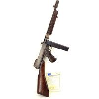 Armes Neutralisées  WW2  PISTOLET MITRAILLEUR    THOMPSON MODELE 1928 A1    NEUTRALISATION  UE 2018  CULASSE FIXE {PRODUCT_REFER