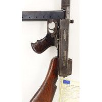 Armes Neutralisées  WW2  PISTOLET MITRAILLEUR    THOMPSON MODELE 1928 A1    NEUTRALISATION  UE 2018  CULASSE FIXE {PRODUCT_REFER