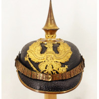 Militaria CASQUE A POINTE OFFICIER D'INFANTERIE PRUSSIEN MODELE 1871-99  - ALLEMAGNE WW1 1900-1918 {PRODUCT_REFERENCE} - 1