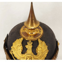 Militaria CASQUE A POINTE OFFICIER D'INFANTERIE PRUSSIEN MODELE 1871-99  - ALLEMAGNE WW1 1900-1918 {PRODUCT_REFERENCE} - 3