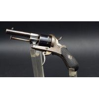 Armes de Poing PETIT REVOVLER DE POCHE  CALIBRE 5MM A BROCHE TYPE LEFAUCHEUX PRODUCTION LIEGEOISE VERS 1860 - BELGIQUE XIXè {PRO