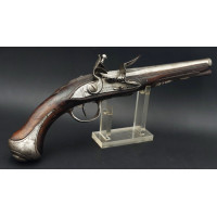 Armes de Poing PISTOLET A SILEX D'OFFICIER DE MARINE DAUPHINE A TULLE 1760 / 1780 - FRANCE ANCIENNE MONARCHIE / 1780 CROCHET CEI