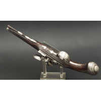 Armes de Poing PISTOLET A SILEX D'OFFICIER DE MARINE DAUPHINE A TULLE 1760 / 1780 - FRANCE ANCIENNE MONARCHIE / 1780 CROCHET CEI