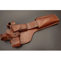 Militaria ETUI EN CUIR MILITAIRE POUR CROSSE PISTOLET MAUSER C96  BERLIN 1916 - ALLEMAGNE PREMIERE GUERRE MONDIALE {PRODUCT_REFE