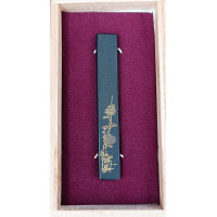 Art du Japon KOZUKA SHAKUDO NANAKO PIVOINE OR - JAPON EDO PERIODE {PRODUCT_REFERENCE} - 2