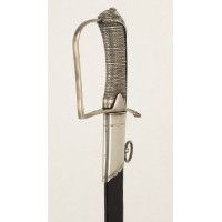 Armes Blanches SABRE D'OFFICIER DE MARINE EN ARGENT PAR CASSAIGNARD A NANTES VERS 1770 - FRANCE ANCIENNE MONARCHIE {PRODUCT_REFE