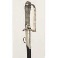 Armes Blanches SABRE D'OFFICIER DE MARINE EN ARGENT PAR CASSAIGNARD A NANTES VERS 1770 - FRANCE ANCIENNE MONARCHIE {PRODUCT_REFE