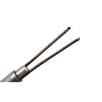 Armes Longues CANNE FUSIL CALIBRE 12MM POIGNEE ALUMINIUM A PERCUTEUR LANCANT ET BOUTON POUSSOIR - FRANCE XIXè {PRODUCT_REFERENCE