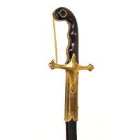 Armes Blanches SABRE D'ENFANT A L'ORIENTAL DIT A LA MAMELOUK - FRANCE PREMIER EMPIRE {PRODUCT_REFERENCE} - 13