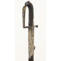 Armes Blanches SABRE DE HUSSARD EN ARGENT DU GENERAL ANTOINE DE ROSSI REGIMENT ROYAL CORSE  -  FRANCE XVIIIè {PRODUCT_REFERENCE}