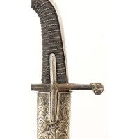 Armes Blanches SABRE DE HUSSARD EN ARGENT DU GENERAL ANTOINE DE ROSSI REGIMENT ROYAL CORSE  -  FRANCE XVIIIè {PRODUCT_REFERENCE}