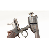 Armes de Poing REVOLVER A SYSTEME DE BRISURE WEBLEY / PRYSE   CALIBRE 38 - 380  VENDU PAR   I. HOLLYS & SONS LONDON - GB XIXè {P