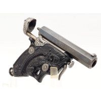 Armes de Poing RARE PISTOLET A PERCUSSION INVENTION DE HENRI DELVIGNE A PARIS 1850 / 1855 LEPAGE FRERES SEULS DEPOSITAIRES - FRA