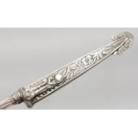 Coutellerie COUTEAU KNIFE CUCHILLO GAUCHO ARGENTIN EN ARGENT SIGNATURE SCHOLBERG & CIA  FELOTAS A LIEGE 1880 / 1890 - BELGIQUE X