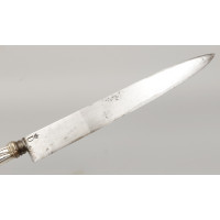 Coutellerie COUTEAU KNIFE CUCHILLO GAUCHO ARGENTIN EN ARGENT SIGNATURE SCHOLBERG & CIA  FELOTAS A LIEGE 1880 / 1890 - BELGIQUE X