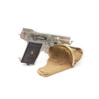 Armes de Poing LE PLUS PETIT PISTOLET SEMI-AUTOMATIQUE AU MONDE   KOLIBRI  PISTOL  F. GRABNER 1913   Calibre 2,7 MM - AUTRICHE d