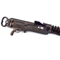 Armes Neutralisées  MITRAILLEUSE HOTCHKISS MODELE 1914  FABRICATION 1940 POUR LA DEFENSE FORET MONTMORENCY - FRANWE WW2 SECONDE 