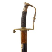 Armes Blanches SABRE DU LIEUTENANT DES CARABINIERS J.DOSSAT DEMI-BRIGADE INFANTERIE LEGERE CASTELLON - FRANCE PREMIER EMPIRE {PR