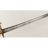 Armes Blanches SABRE D'OFFICIER DU 4è REGIMENT DE CHASSEUR SIGNATURE GOZE A METZ 1780-1814 - FRANCE PREMIER EMPIRE {PRODUCT_REFE