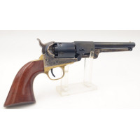 Armes de Poing REVOLVER POUDRE NOIRE UBERTI 1851 NAVY LEECH RIGTON Bronzé 7" 1/2 Cal.36 - ITALIE XXè {PRODUCT_REFERENCE} - 2