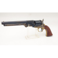 Armes de Poing REVOLVER POUDRE NOIRE UBERTI 1851 NAVY LEECH RIGTON Bronzé 7" 1/2 Cal.36 - ITALIE XXè {PRODUCT_REFERENCE} - 4