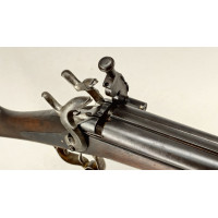 Armes Longues FUSIL DE CHASSE ARTISAN INITIALEMENT A PERCUSSION TRANSFORME EN CALIBRE 16 A BROCHE  80CM DEMI FULL - FRANCE XIXè 