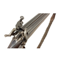 Armes Longues FUSIL DE CHASSE ARTISAN INITIALEMENT A PERCUSSION TRANSFORME EN CALIBRE 16 A BROCHE  80CM DEMI FULL - FRANCE XIXè 