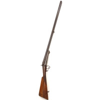 Armes Longues FUSIL CHASSE ARTISAN STEPHANOIS CALIBRE 12/65 CENTRALE PLATINES CHIENS EXTERIEUR - FRANCE XIXè {PRODUCT_REFERENCE}