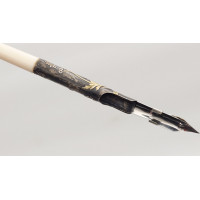 Art du Japon STYLO PLUME JAPONAIS EN ARGENT ET OR - JAPON EPOQUE MEIJI {PRODUCT_REFERENCE} - 3