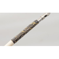 Art du Japon STYLO PLUME JAPONAIS EN ARGENT ET OR - JAPON EPOQUE MEIJI {PRODUCT_REFERENCE} - 4