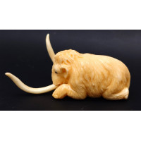 Art du Japon NETSUKE JAPONAIS MAMOUTH - JAPON EPOQUE MEIJI {PRODUCT_REFERENCE} - 3