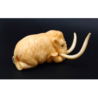 Art du Japon NETSUKE JAPONAIS MAMOUTH - JAPON EPOQUE MEIJI {PRODUCT_REFERENCE} - 5