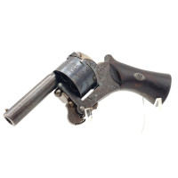 Armes de Poing RARE REVOLVER FAURÉ LEPAGE & LEPAGE MOUTIER A PARIS MODÈLE 1865 CALIBRE 7MM PERCUSSION CENTRALE - FRANCE XIXè {PR