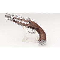 Armes de Poing PISTOLET DE GENDARMERIE MODELE 1822 A SILEX MANUF. ROYALE MAUBEUGE 1824 - FRANCE RESTAURATION {PRODUCT_REFERENCE}