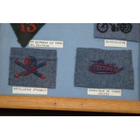 Militaria ENSEMBLE INSIGNES TISSU FRANCE 14 18 REGIMENTS CHARS AUTO MOTO & VELO {PRODUCT_REFERENCE} - 4