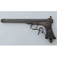 Armes de Poing RARISSIME PISTOLET DELVIGNE Calibre 6mm FLOBERT VERS 1860  - France XIXè {PRODUCT_REFERENCE} - 2