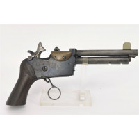 Armes de Poing RARE PISTOLET A SYSTEME  MARIUS BERGER  MODELE 1881  A LEVIER SOUS GARDE MAGASIN TUBULAIRE - FRANCE XIXè {PRODUCT