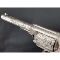 Armes de Poing LUXUEUX REVOLVER FAURE LEPAGE 1872 Calibre 7mm Centrale  Monogramme LIEUTENANT EMILE COLLETA 120è DE LIGNE  -  FR